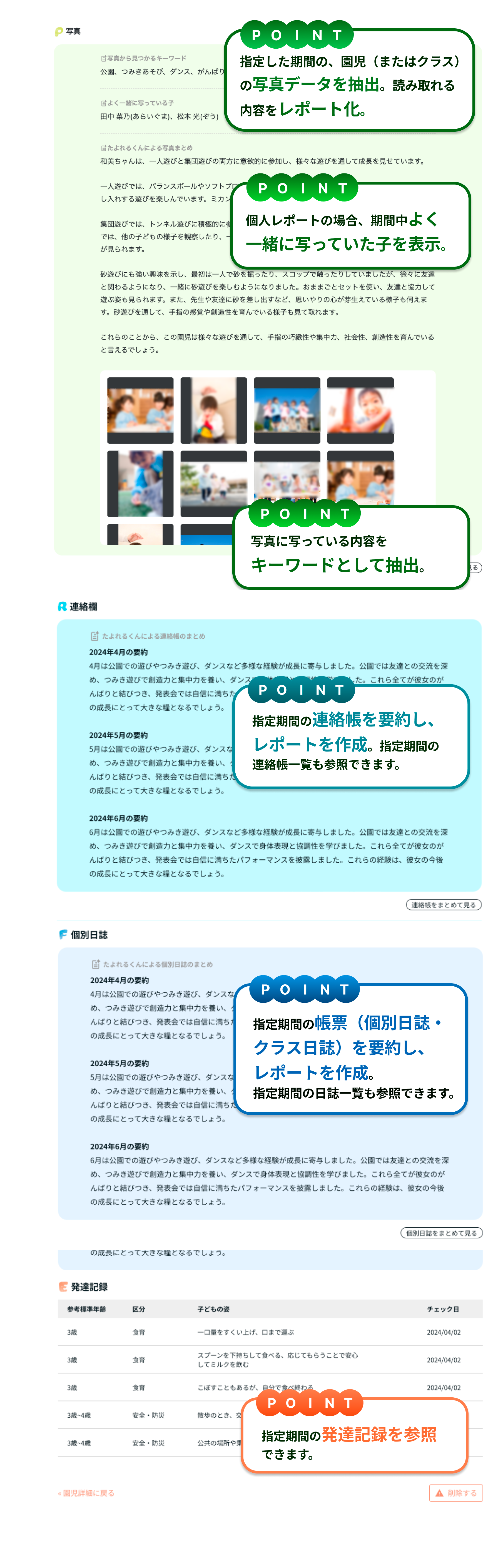 すくすくレポート
